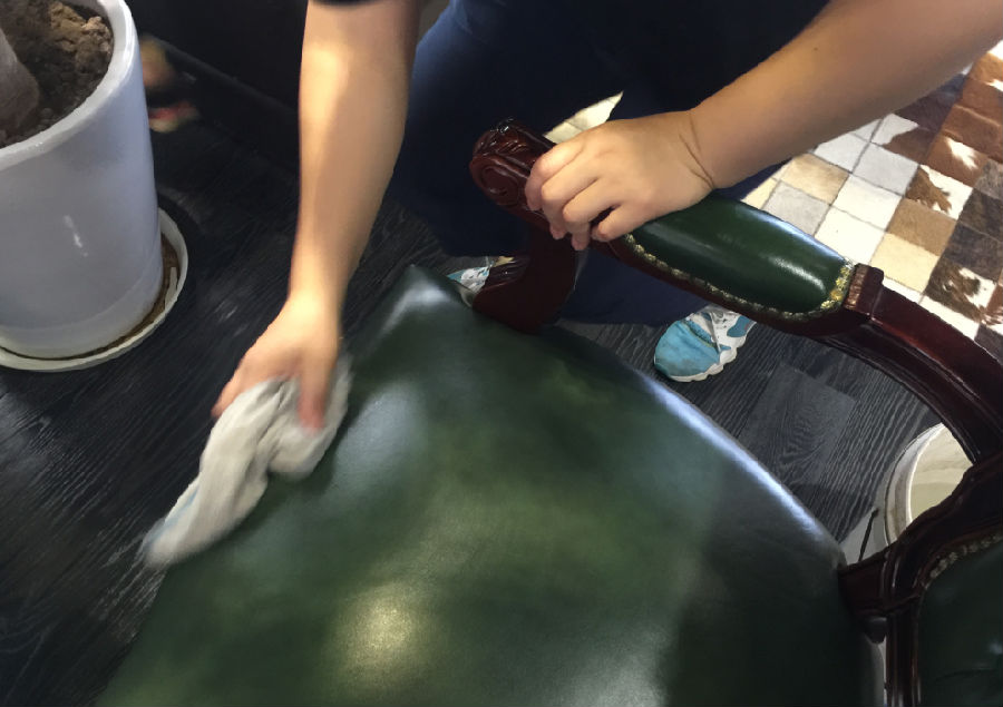 凌海市家具清洗案例